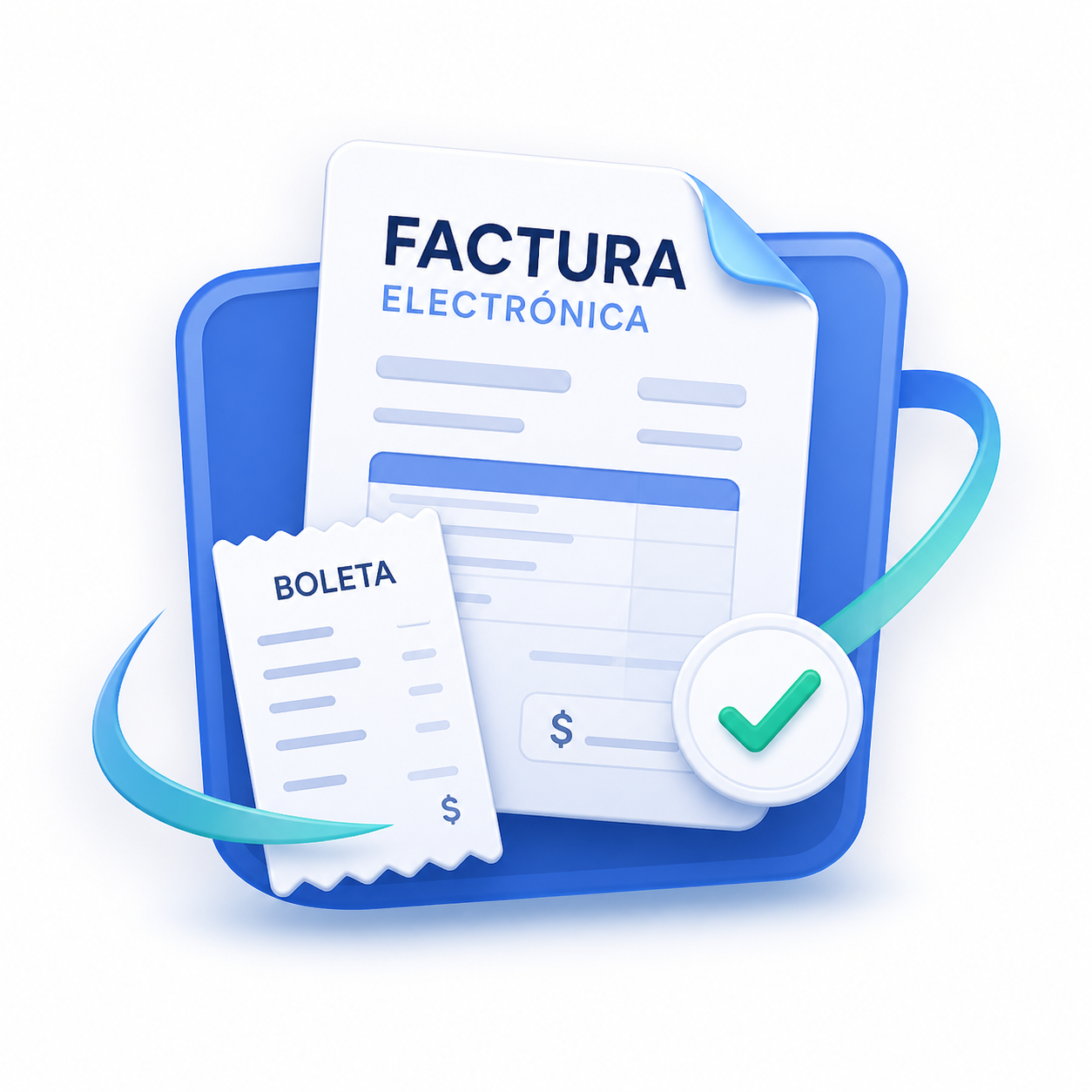 Interfaz de facturacion electronica clara en ODYM Factura